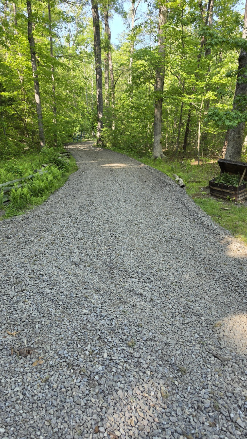 Driveway after refurbishing