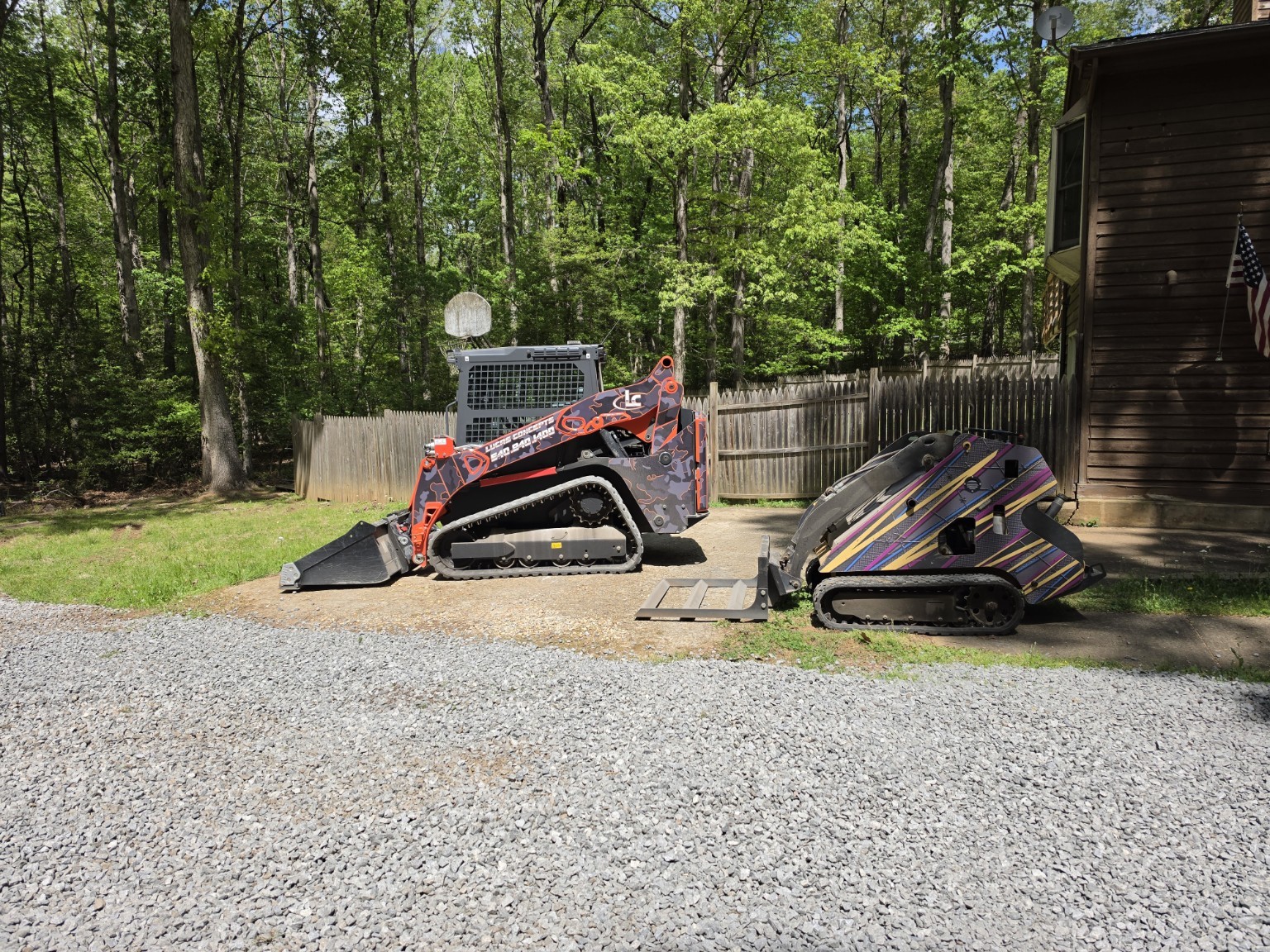 Lucas Concepts equipment and attachments