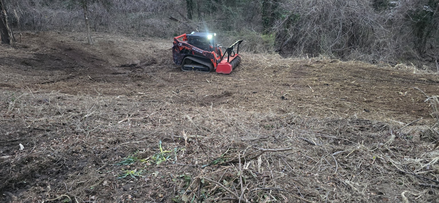 Lucas Concepts land clearing machine work