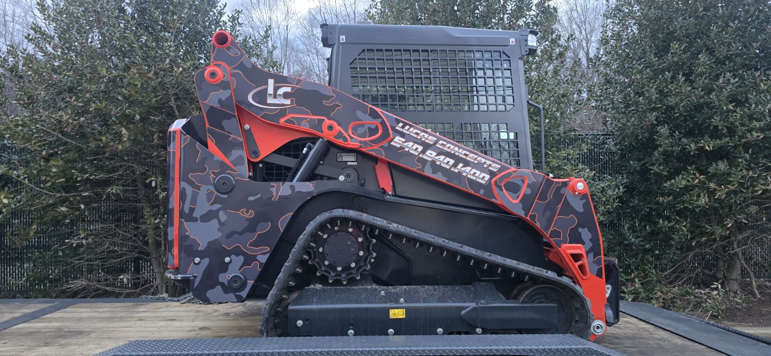 Lucas Concepts branded skid steer
